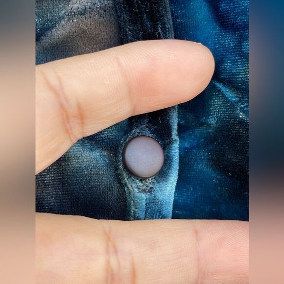 Betsey Johnson vintage set Y2K velour 2 piece size L/M - Picture 9 of 17